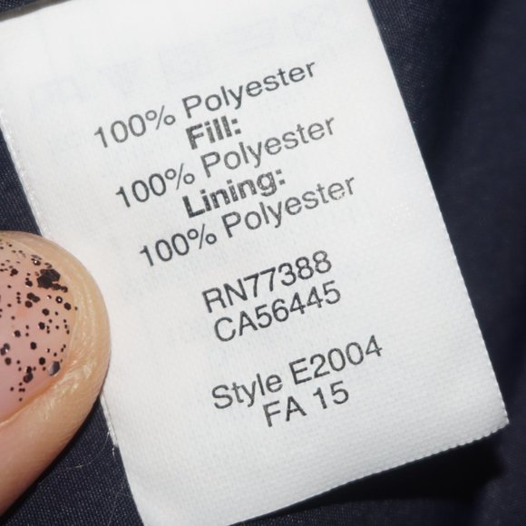 J. Crew Quilted Barn Tack Field Jacket Small E2004 - Picture 4 of 6